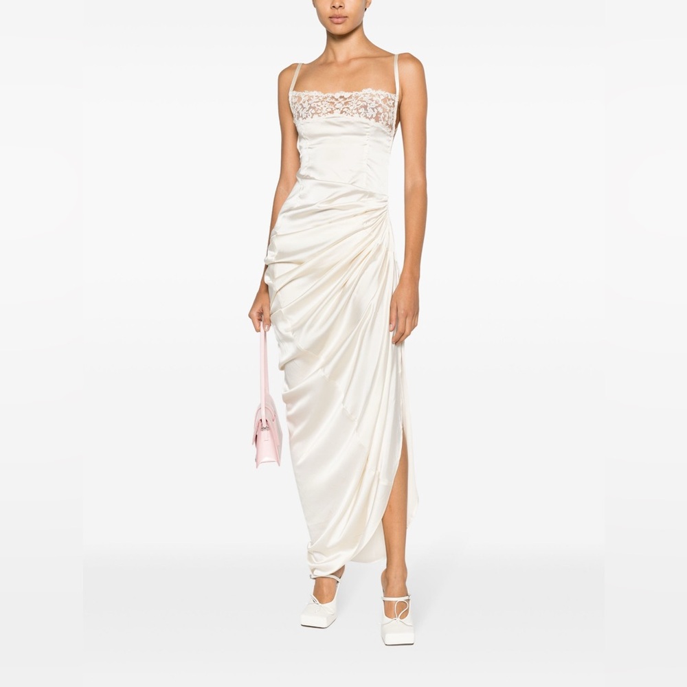 BRIDE / BRIDAL | Jacquemus White Lace Dress | Never Worn | Size 38
